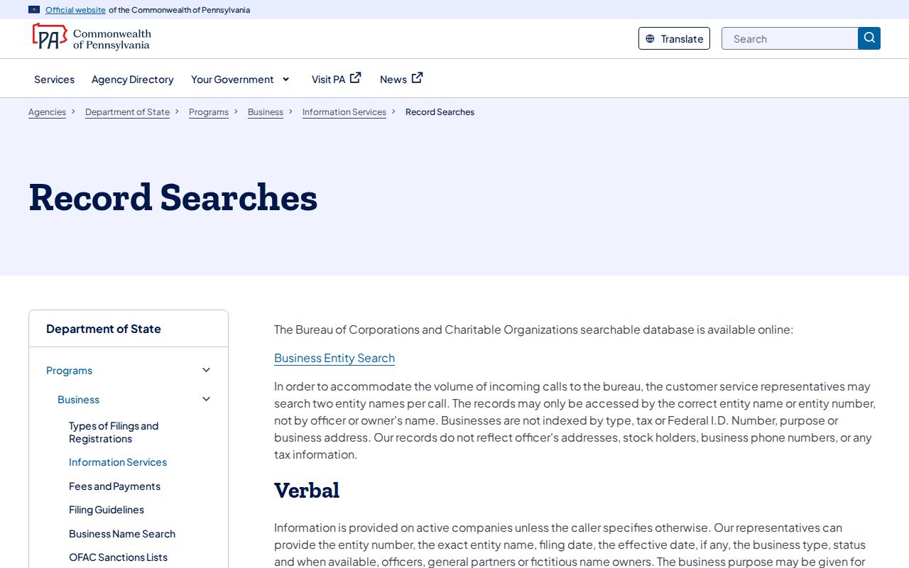 Upper Dublin Township residents directory Pennsylvania business record search guidance