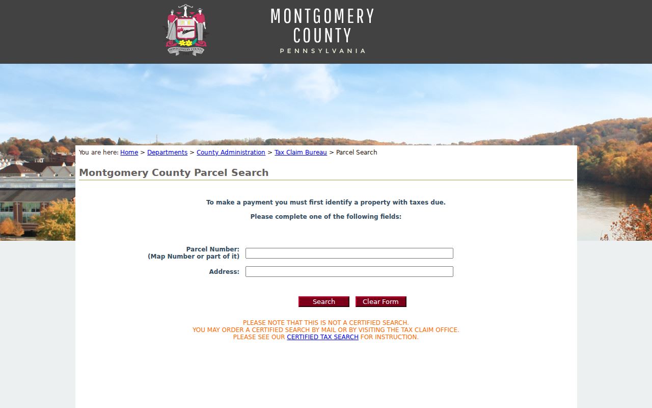 Upper Dublin Township previous residents Montgomery County tax-claim parcel search